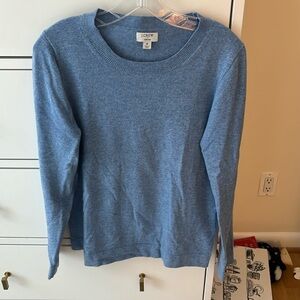 J. Crew Blue Teddie Sweater